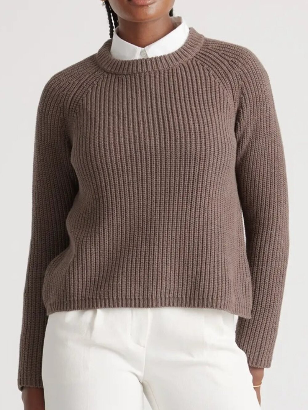Fisherman crew sweater